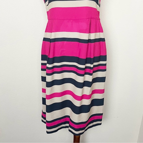 L.K. Bennett Martha Multi Color Sleeveless Dress - Picture 5 of 13